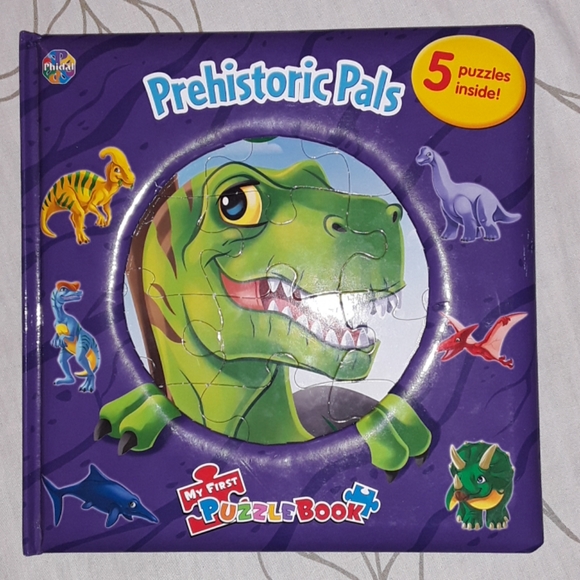 My first puzzle book prehistoric pals - Picture 1 of 5